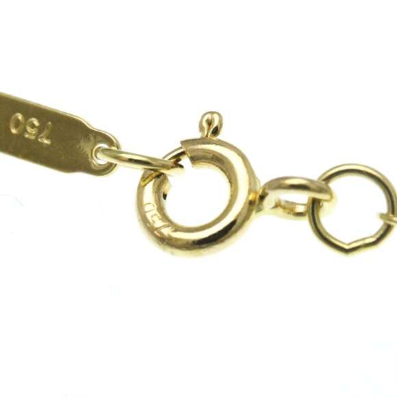 TIFFANY 18k Gold Diamond Necklace - Picture 8 of 14